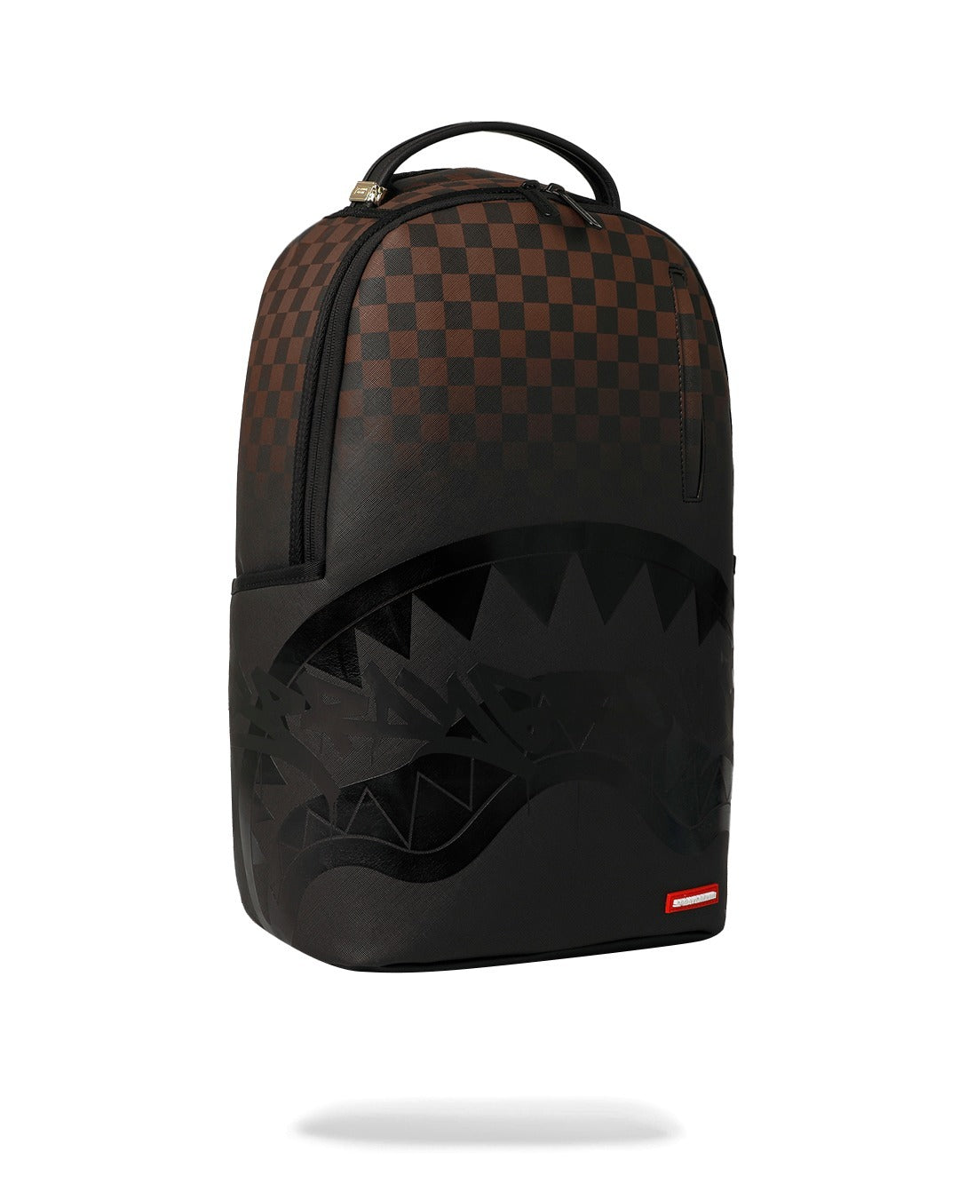 BROWN CHECK GHOST DRIP BACKPACK