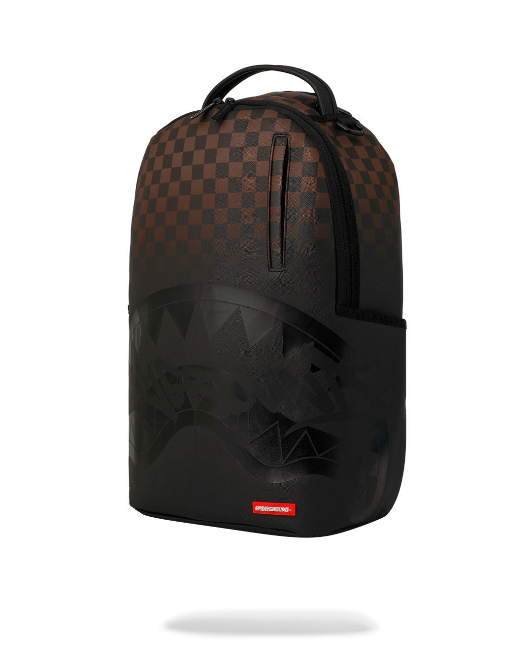 BROWN CHECK GHOST DRIP BACKPACK