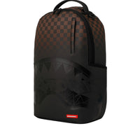 BROWN CHECK GHOST DRIP BACKPACK