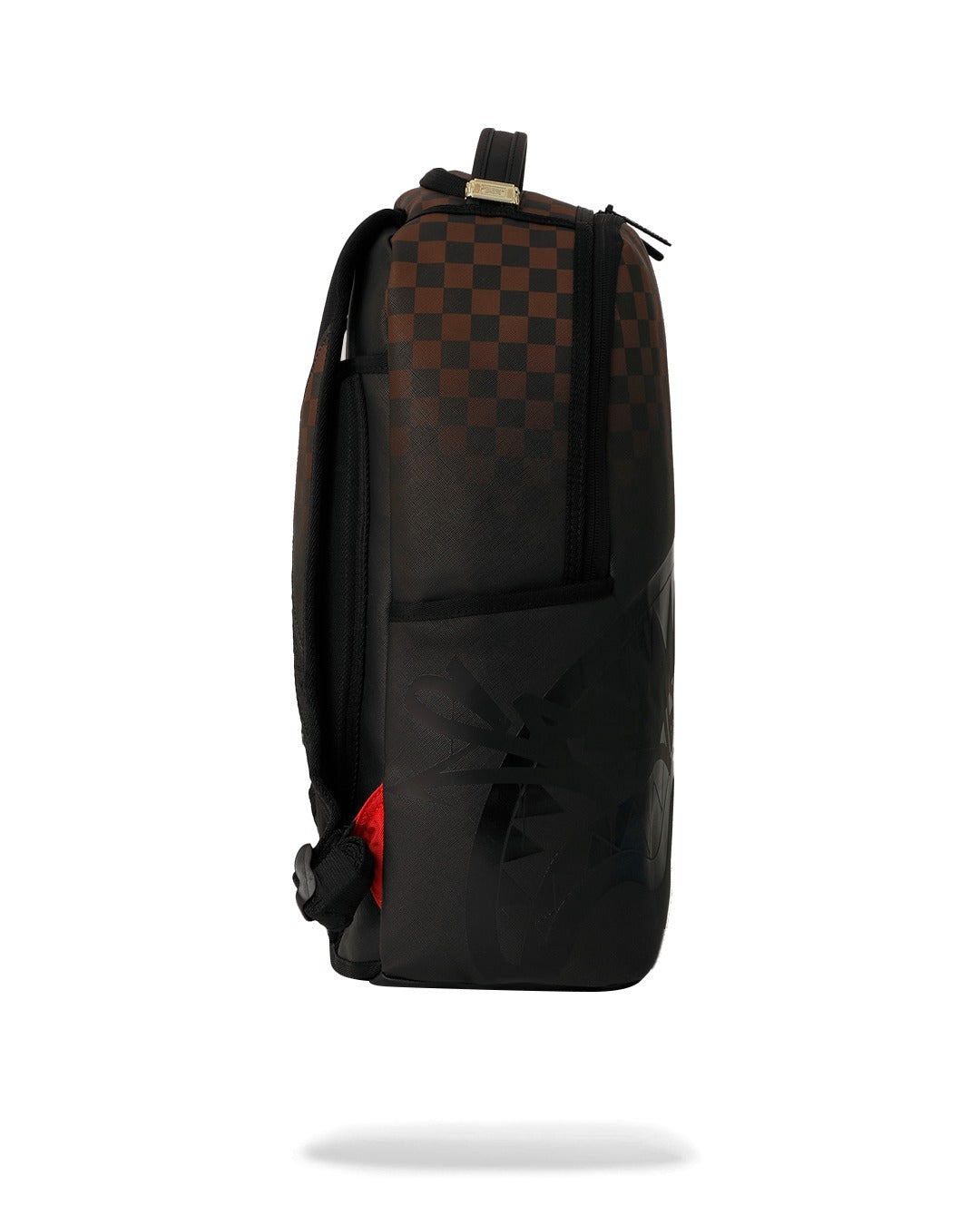 BROWN CHECK GHOST DRIP BACKPACK