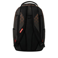 BROWN CHECK GHOST DRIP BACKPACK