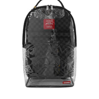HIDDEN MESSAGE CLEAR BACKPACK
