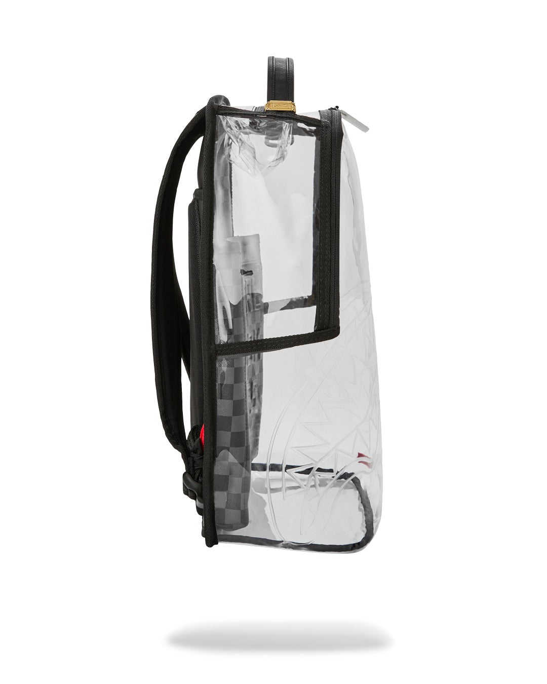 HIDDEN MESSAGE CLEAR BACKPACK
