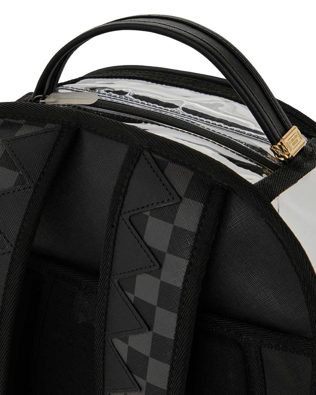 HIDDEN MESSAGE CLEAR BACKPACK