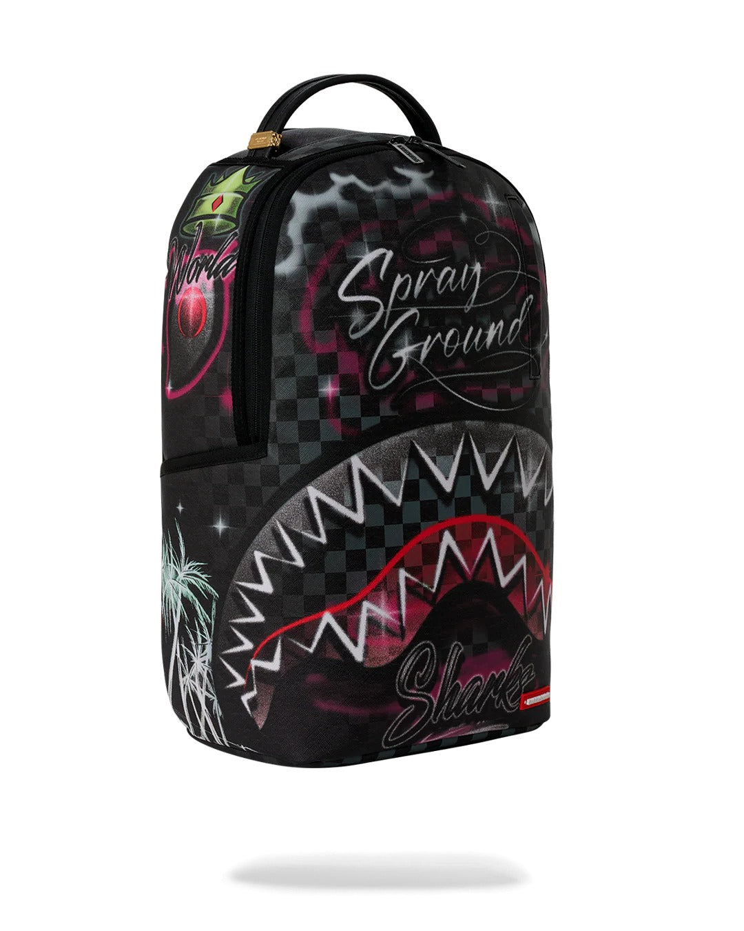 AIRBRUSHED SHARK BACKPACK