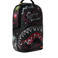 AIRBRUSHED SHARK BACKPACK
