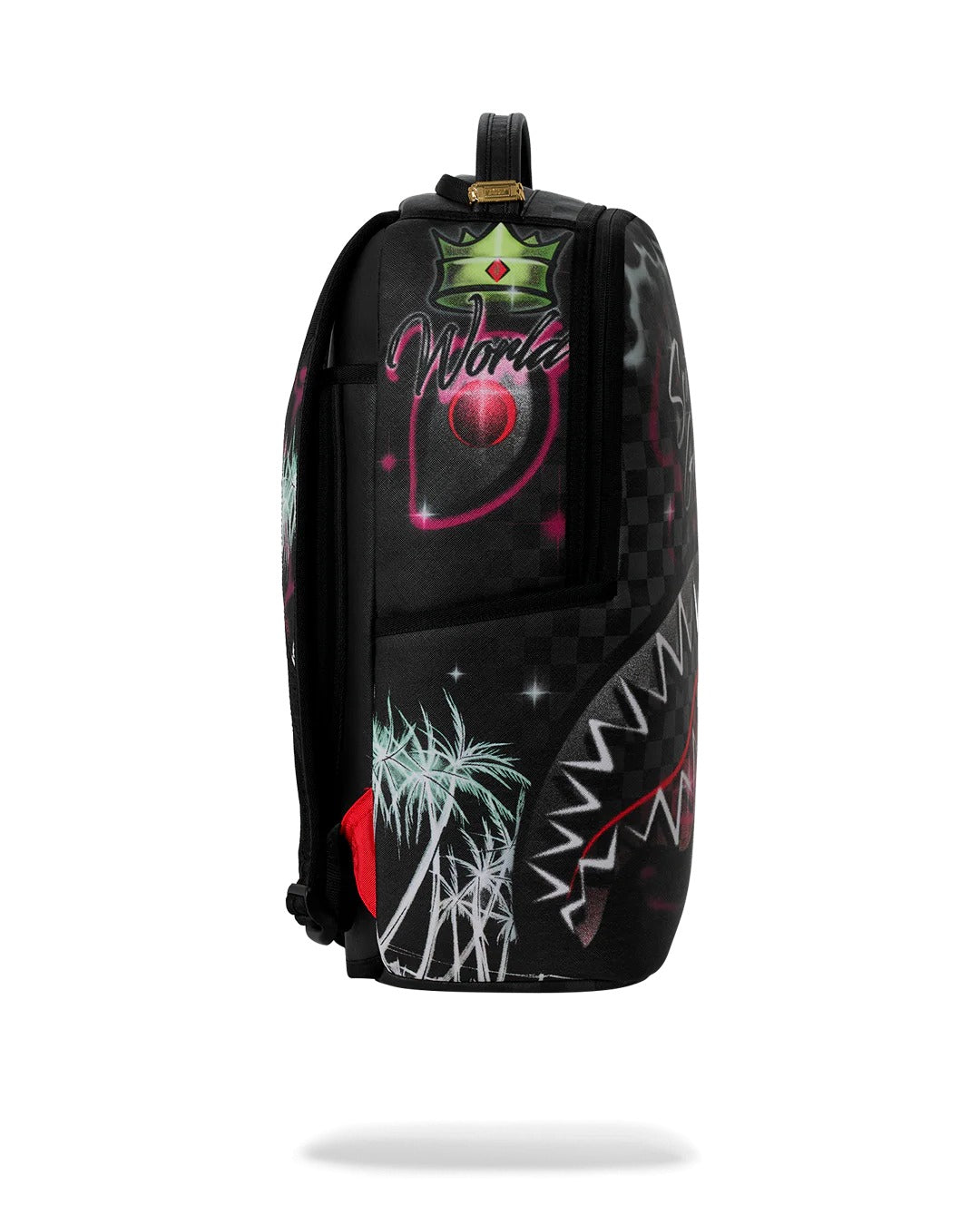 AIRBRUSHED SHARK BACKPACK