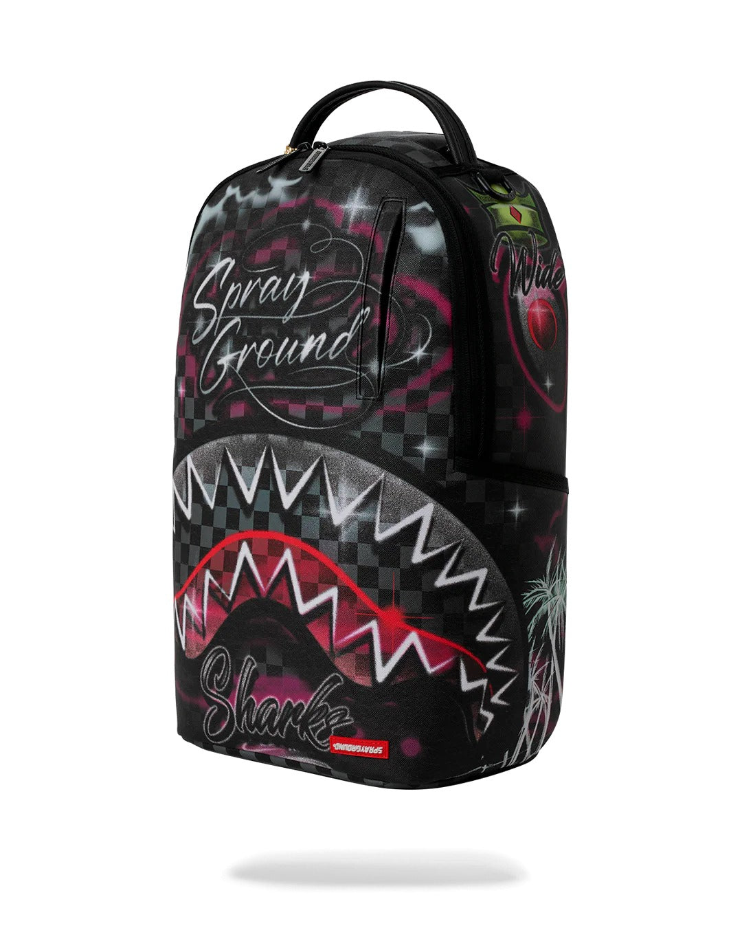 AIRBRUSHED SHARK BACKPACK