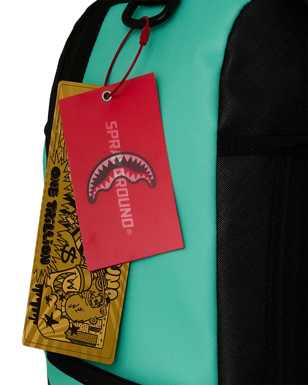 SHARK CENTRAL BUBBLY LIGHT BLUE BACKPACK