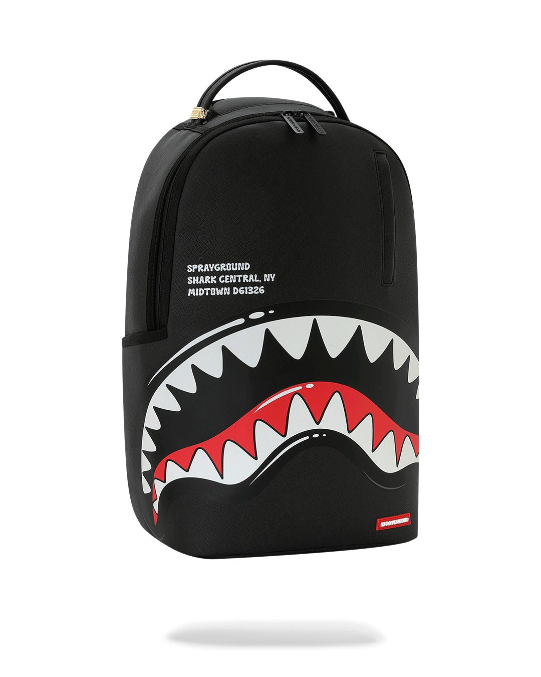 SHARK CENTRAL BUBBLY BLACK BACKPACK