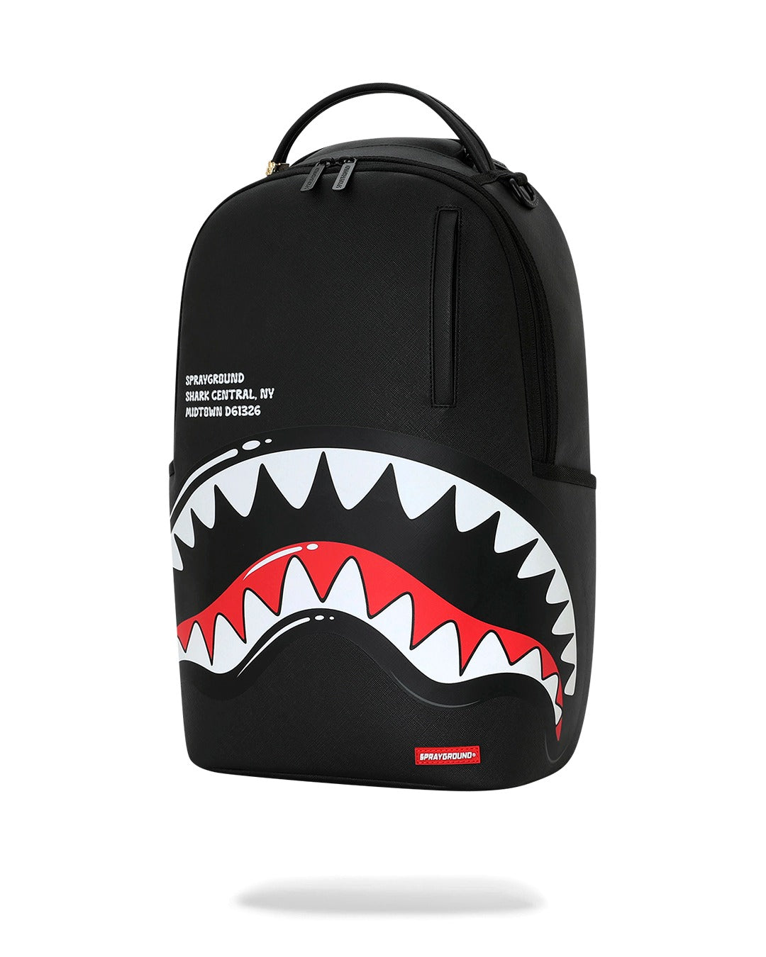 SHARK CENTRAL BUBBLY BLACK BACKPACK