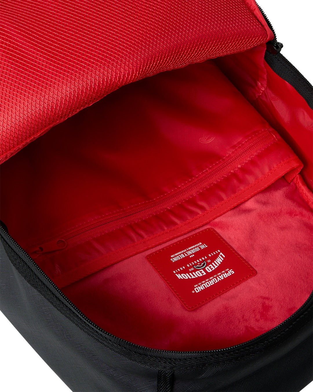 SHARK CENTRAL BUBBLY BLACK BACKPACK