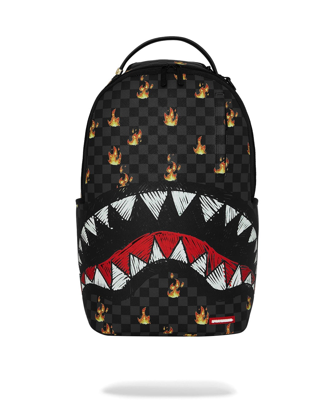 SCRIBBLE FIRE CHECK BACKPACK