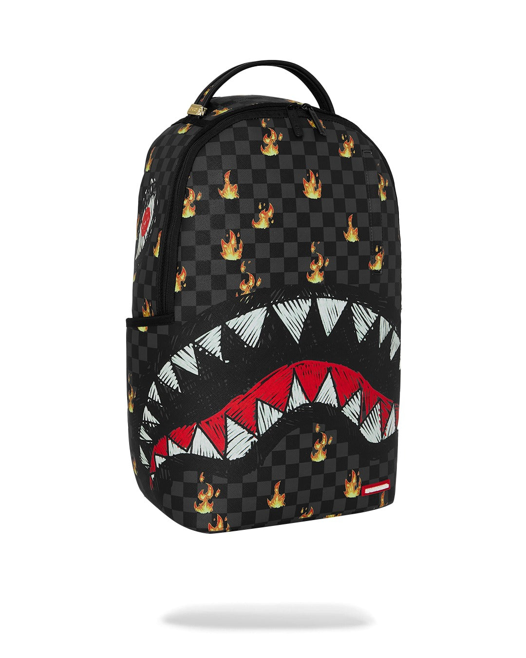 SCRIBBLE FIRE CHECK BACKPACK