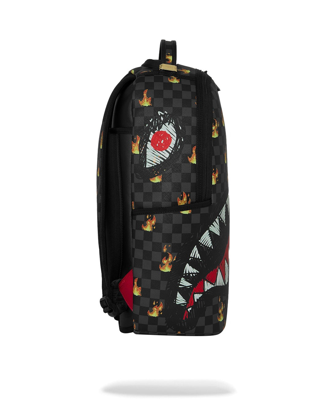 SCRIBBLE FIRE CHECK BACKPACK