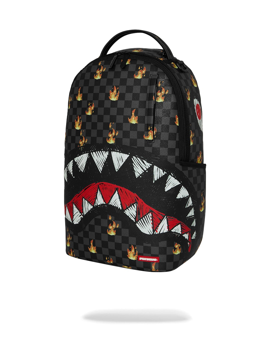 SCRIBBLE FIRE CHECK BACKPACK