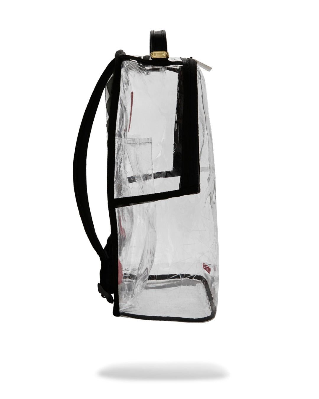 EMBOSSED GRAFF FULLY CLEAR BACKPACK