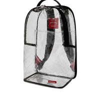 EMBOSSED GRAFF FULLY CLEAR BACKPACK