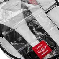 EMBOSSED GRAFF FULLY CLEAR BACKPACK
