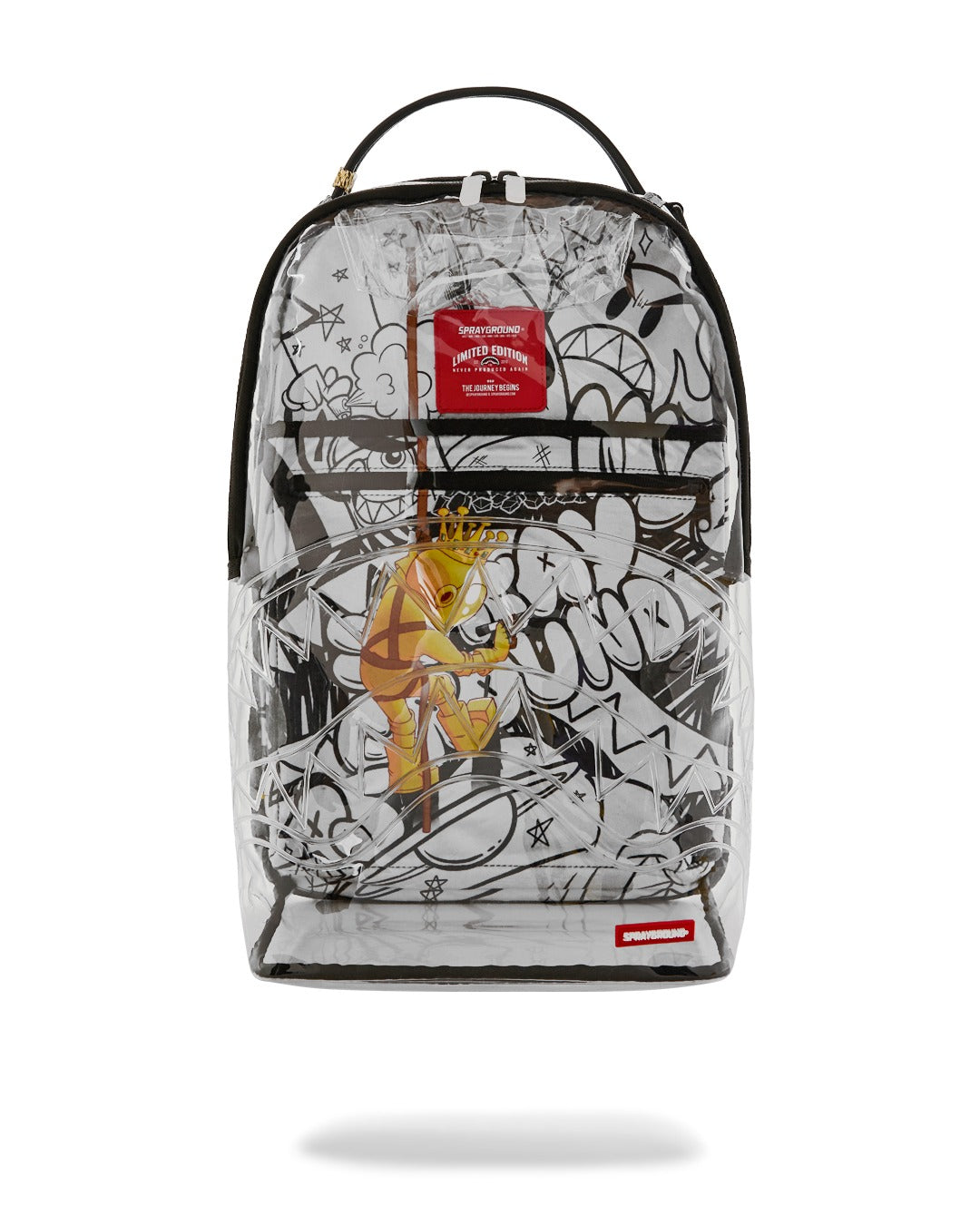 ASTROMANE DOODLE CLEAR BACKPACK