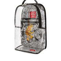 ASTROMANE DOODLE CLEAR BACKPACK