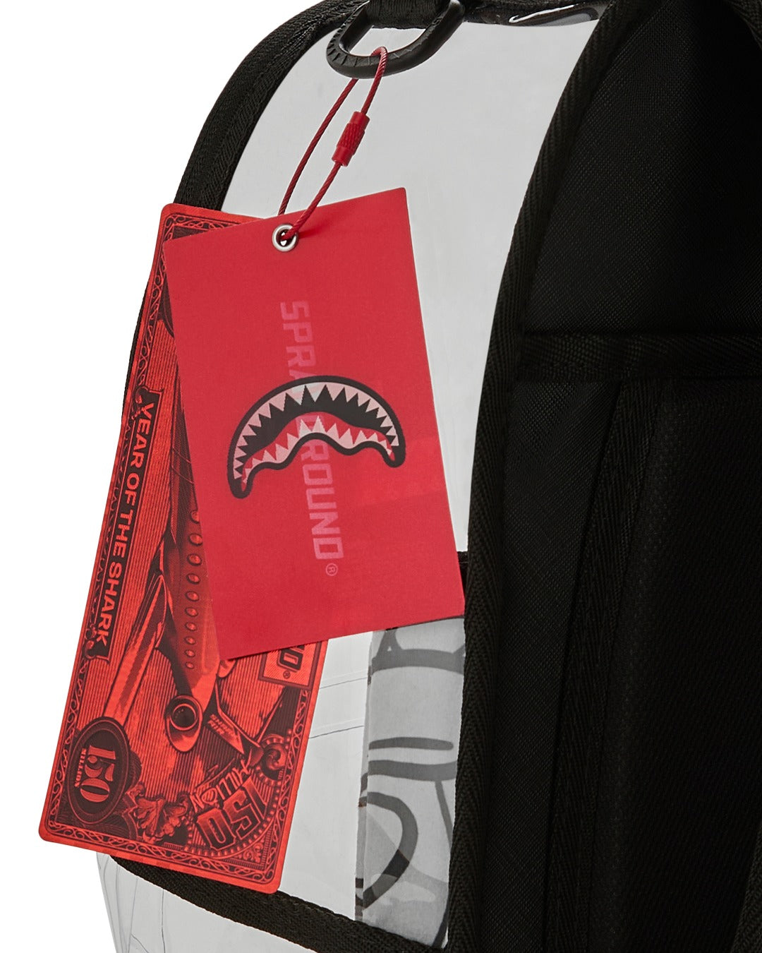 ASTROMANE DOODLE CLEAR BACKPACK