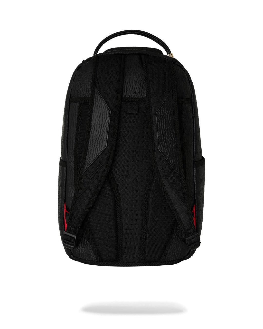 SLEEK BLACK EMBLEM BACKPACK