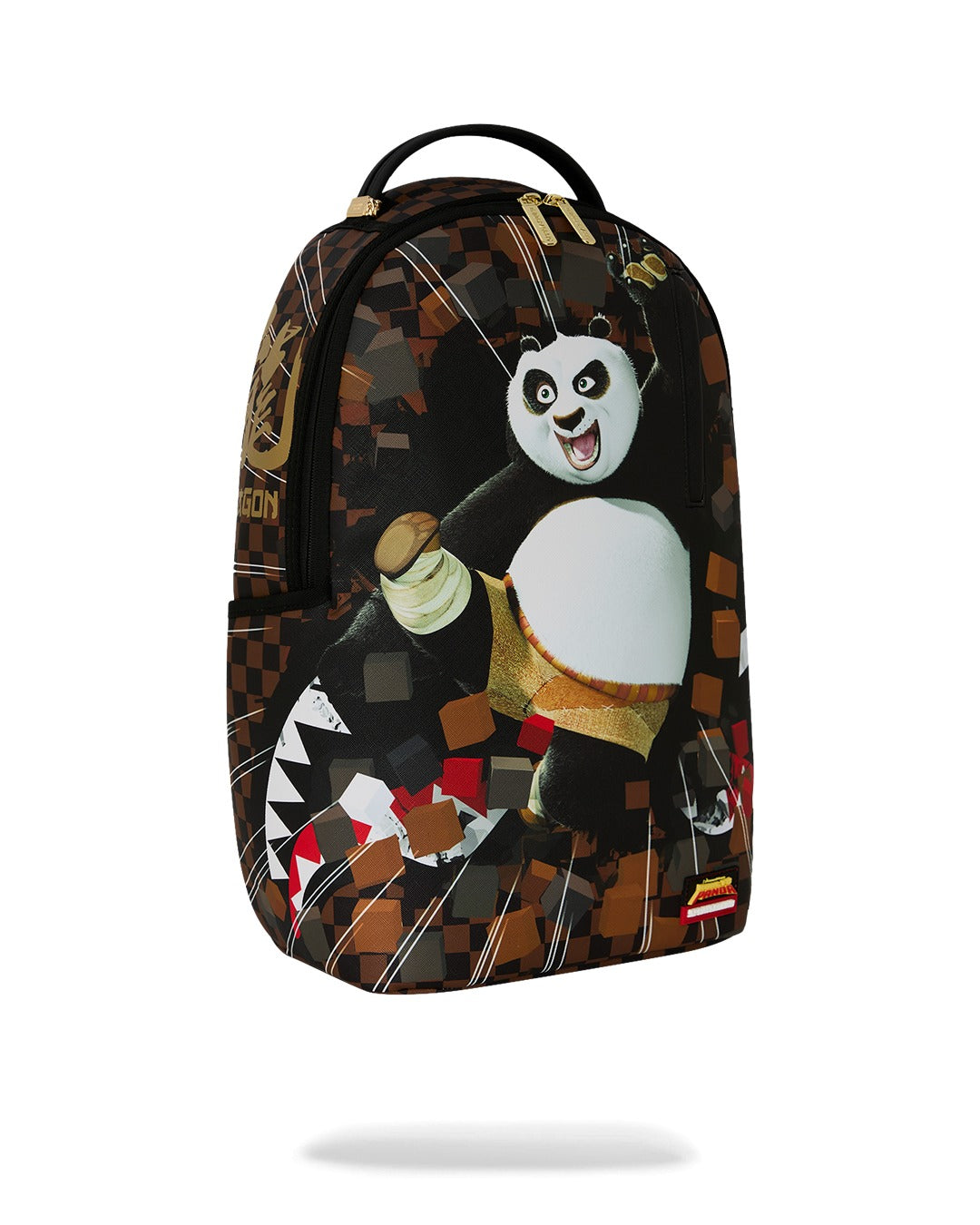 KUNG FU PANDA PO CHECKER KARATE KICK BACKPACK