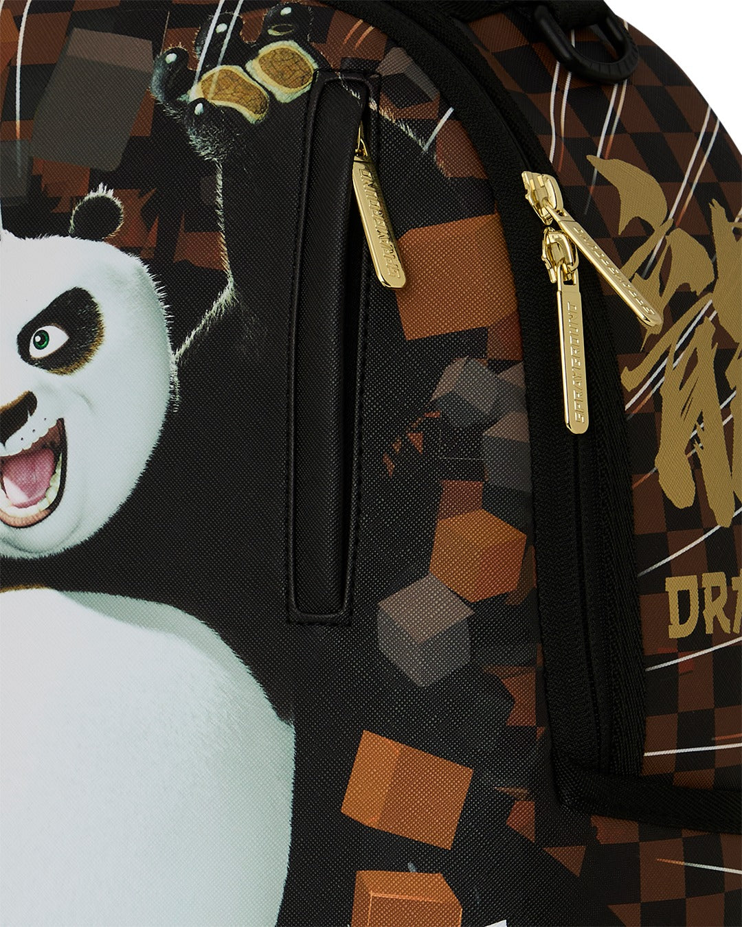 KUNG FU PANDA PO CHECKER KARATE KICK BACKPACK