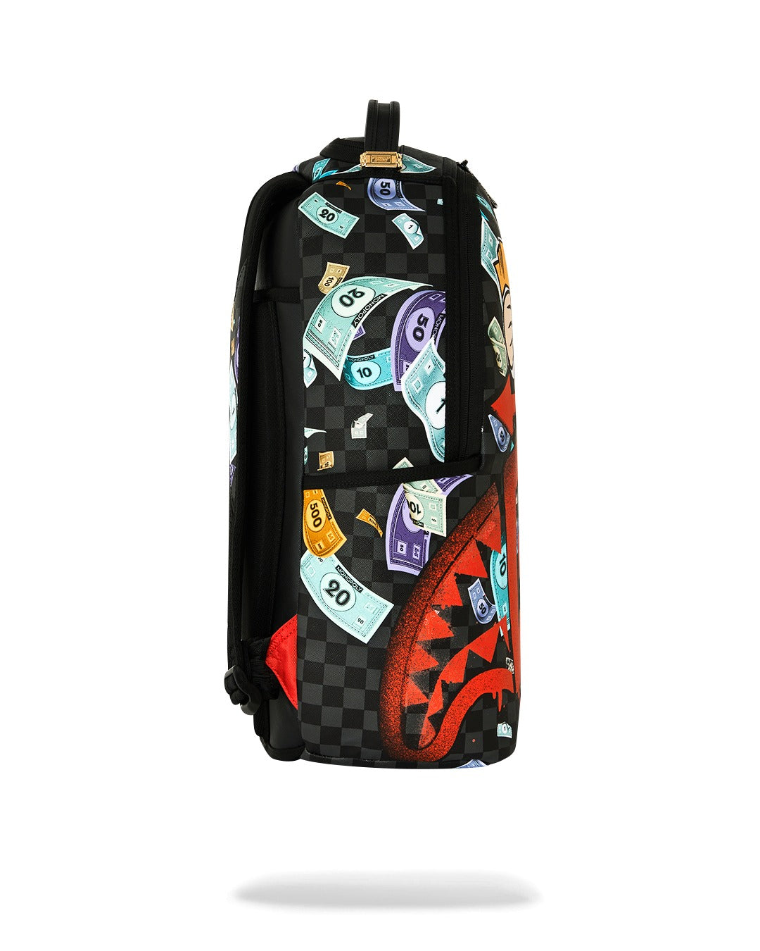 MONOPOLY GO SHARKMOUTH STENCIL BACKPACK