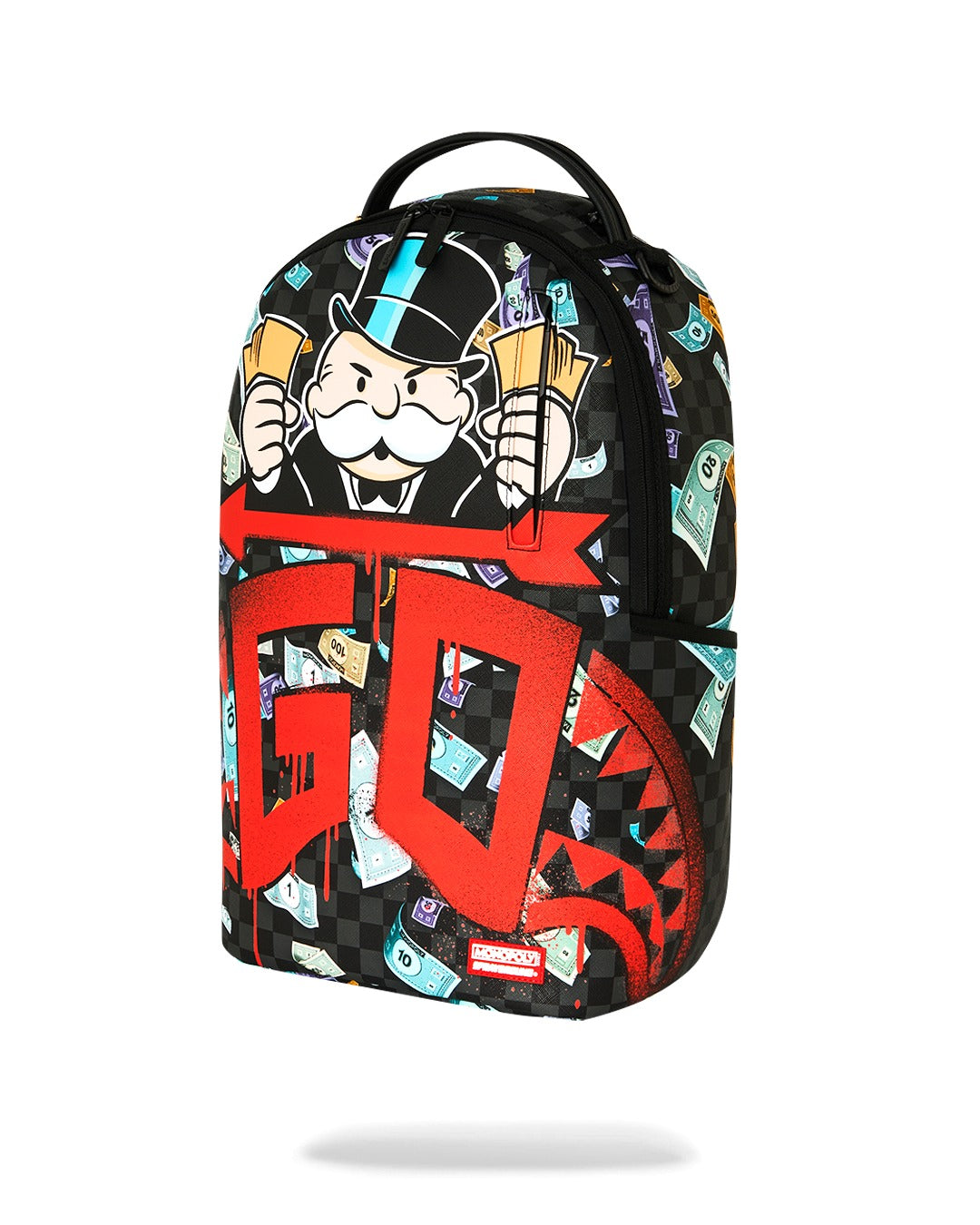 MONOPOLY GO SHARKMOUTH STENCIL BACKPACK