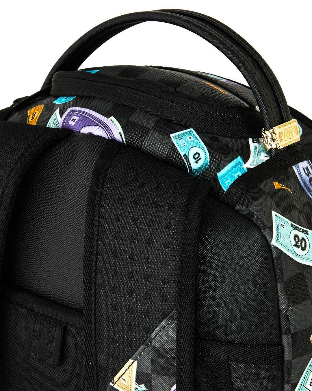 MONOPOLY GO SHARKMOUTH STENCIL BACKPACK