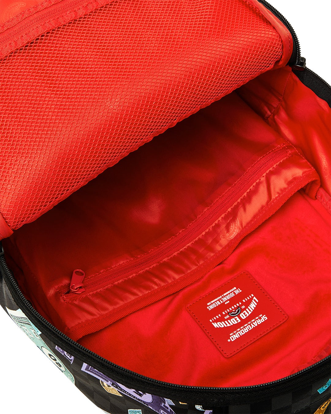 MONOPOLY GO SHARKMOUTH STENCIL BACKPACK