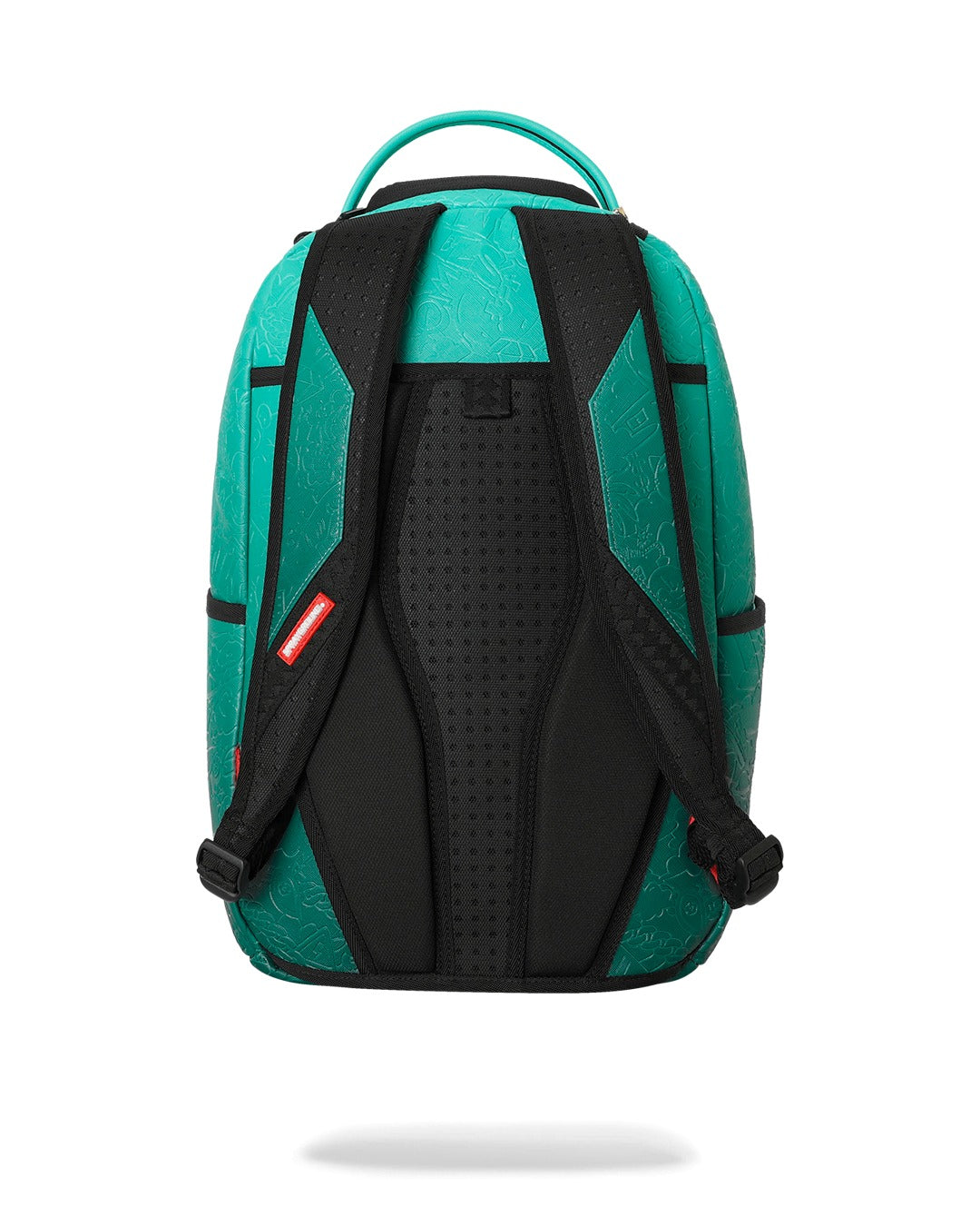 TURQUOISE DOODLE EMBOSS BACKPACK
