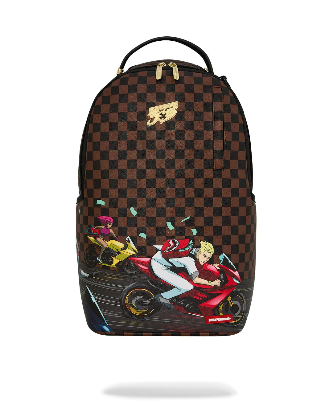 305 CHECK MOTORCYCLES BACKPACK
