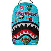 EMBELLISHED FLEECE MONSTER BACKPACK