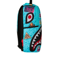 EMBELLISHED FLEECE MONSTER BACKPACK