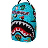 EMBELLISHED FLEECE MONSTER BACKPACK