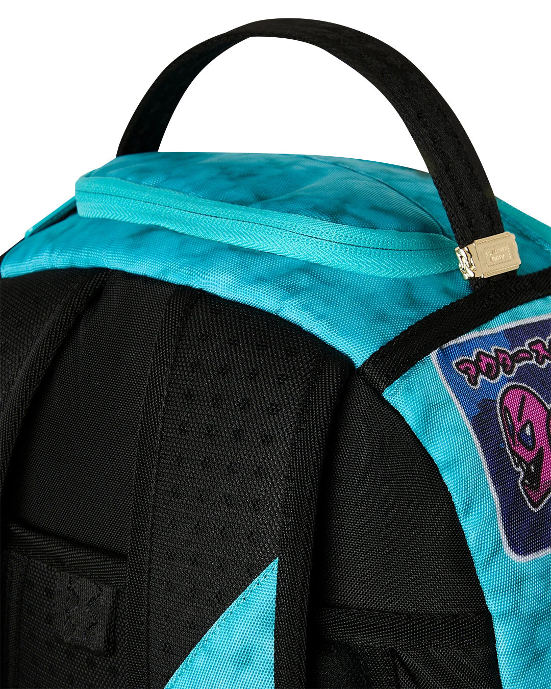 EMBELLISHED FLEECE MONSTER BACKPACK