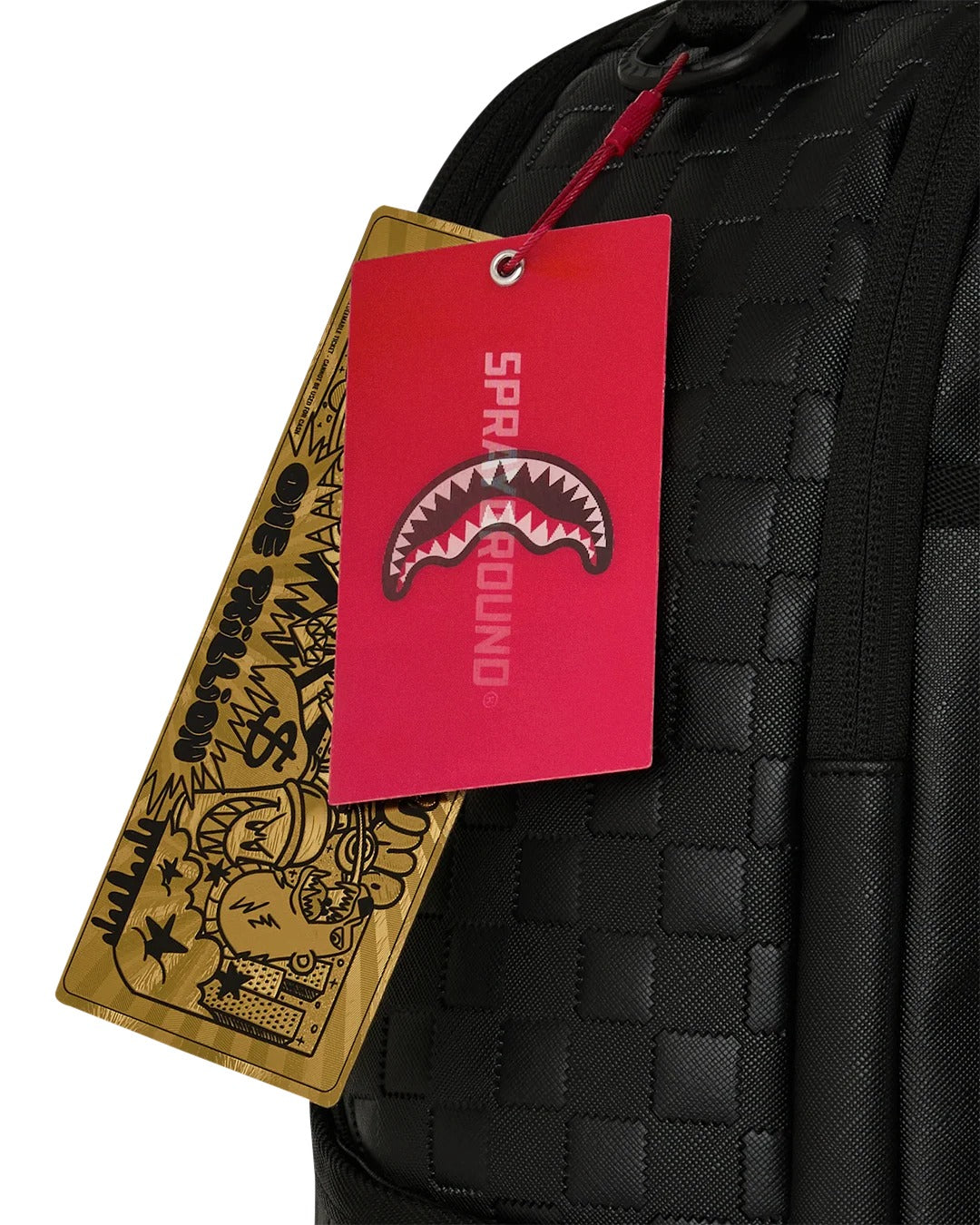 RAISED CHECK BACKPACK