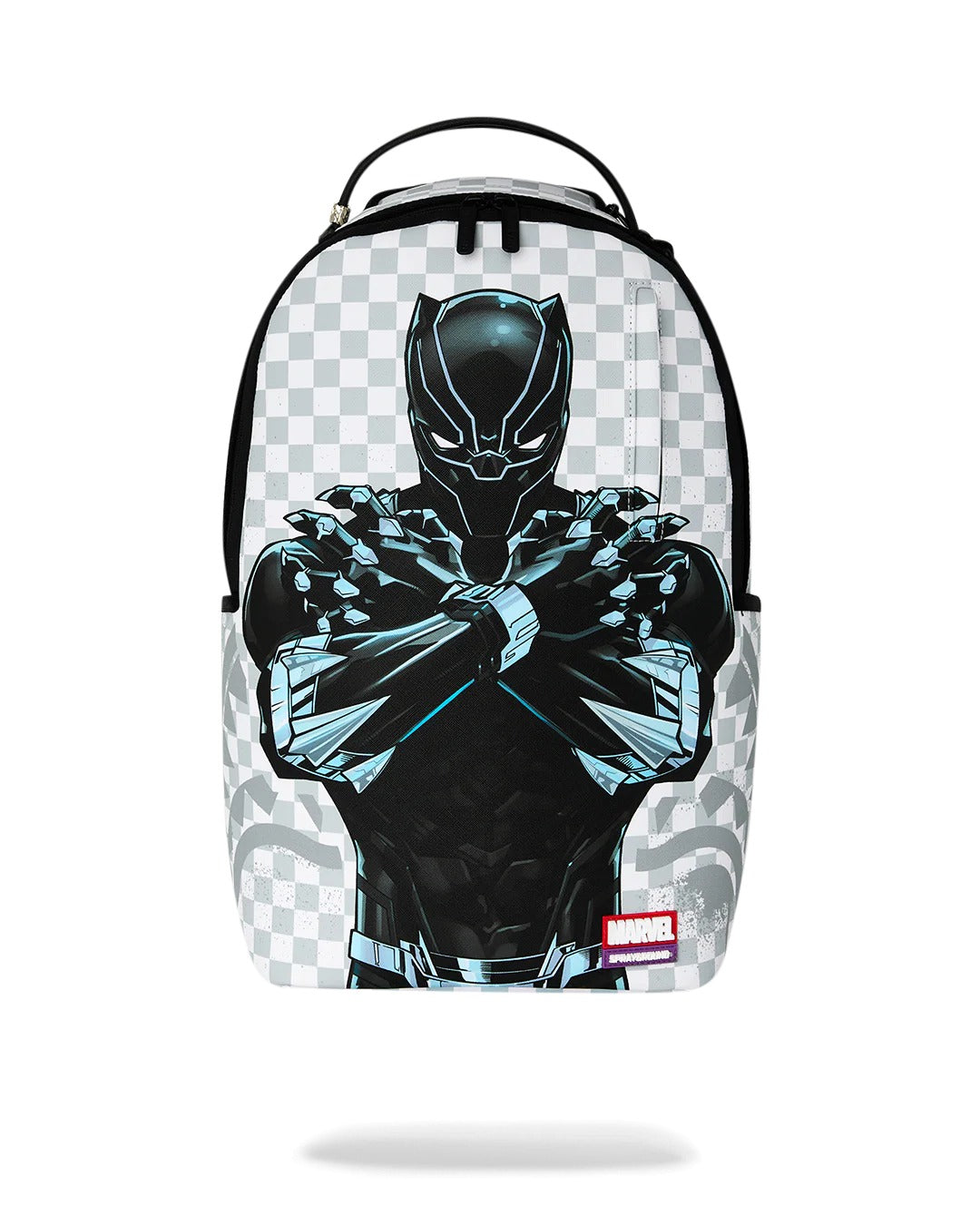 MARVEL  WAKANDA FOREVER WHITE CHECK BACKPACK