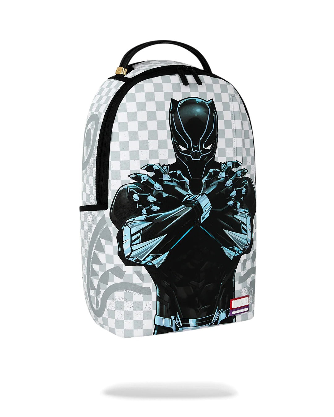 MARVEL  WAKANDA FOREVER WHITE CHECK BACKPACK