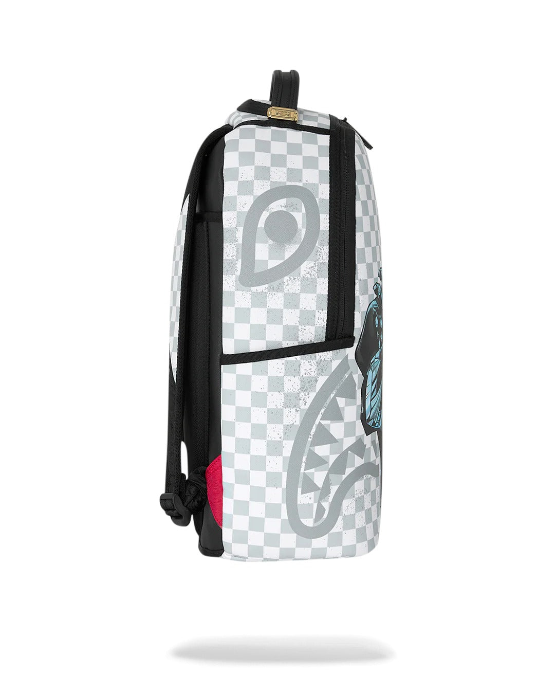 MARVEL  WAKANDA FOREVER WHITE CHECK BACKPACK