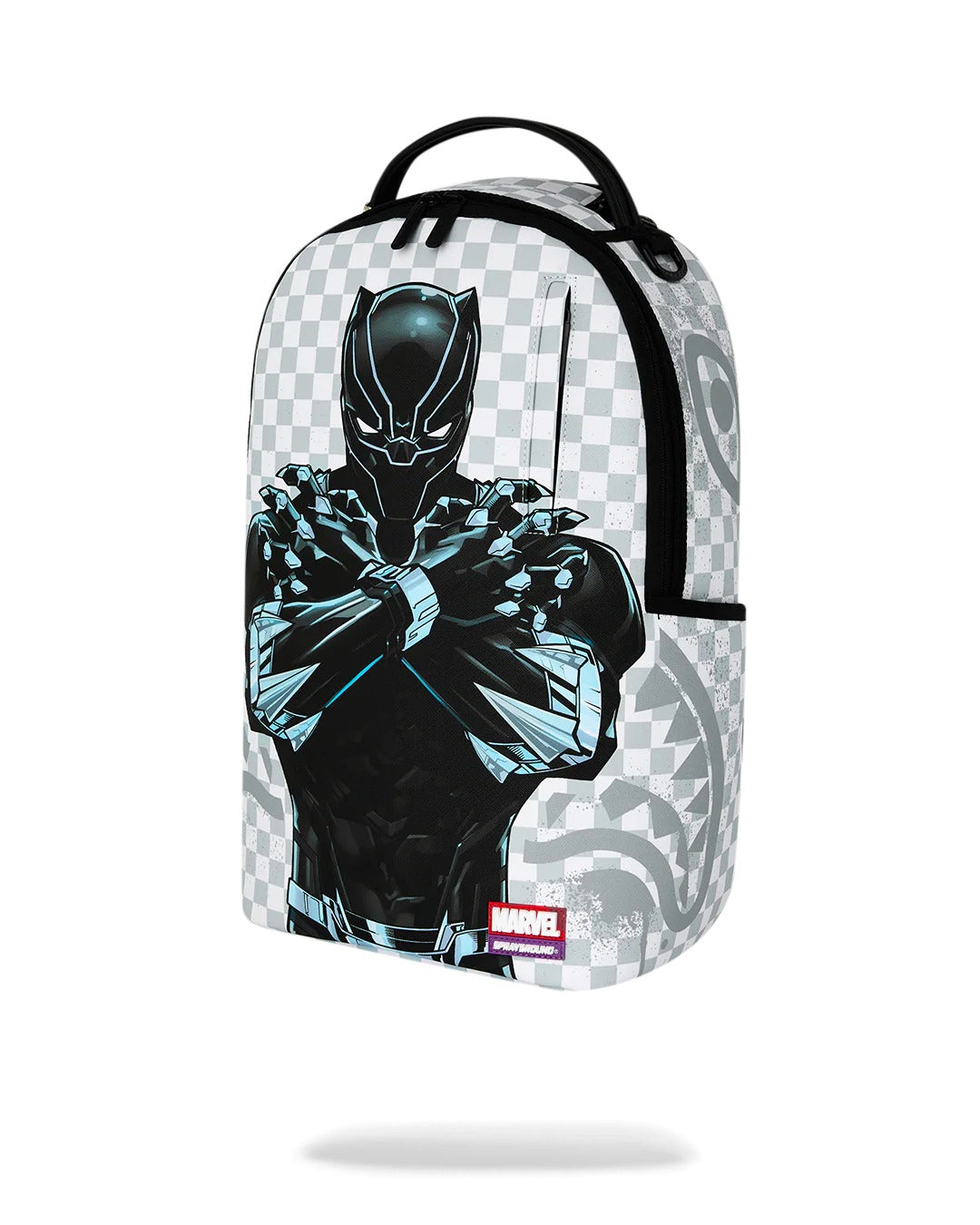 MARVEL  WAKANDA FOREVER WHITE CHECK BACKPACK