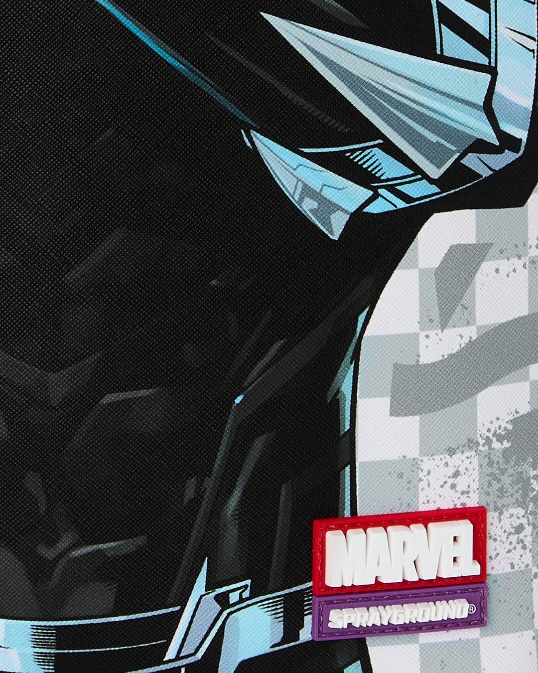 MARVEL  WAKANDA FOREVER WHITE CHECK BACKPACK