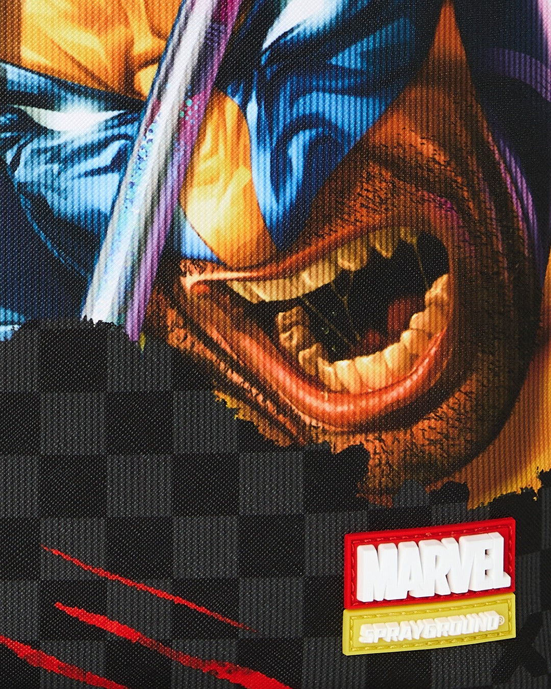 MARVEL WOLVERINE SHARKMOUTH TEAR UP BACKPACK