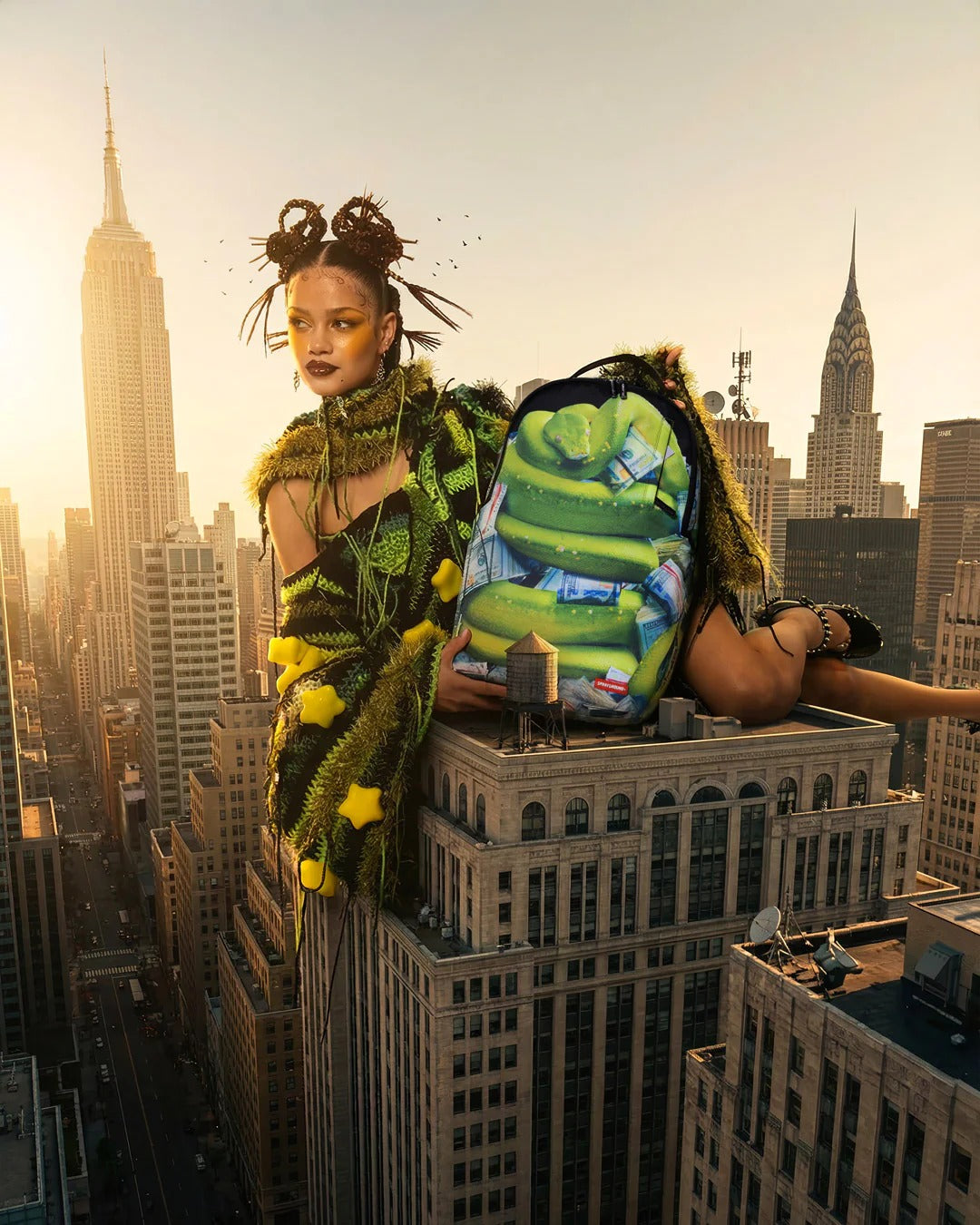 SNAKE BAG BACKPACK
