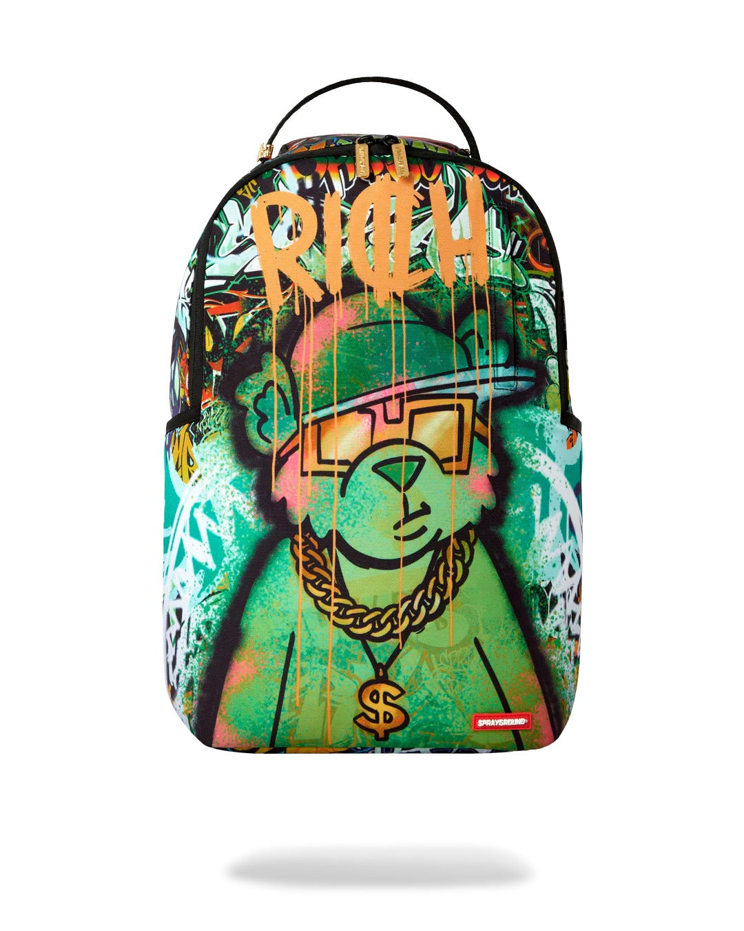 MONEY BEAR GRAFF MURAL BACKPACK
