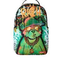 MONEY BEAR GRAFF MURAL BACKPACK