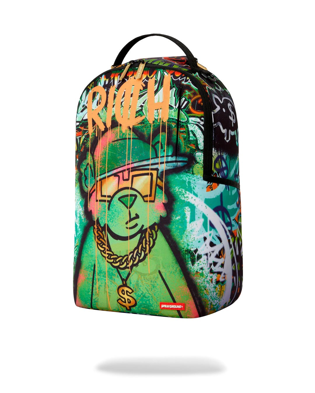 MONEY BEAR GRAFF MURAL BACKPACK